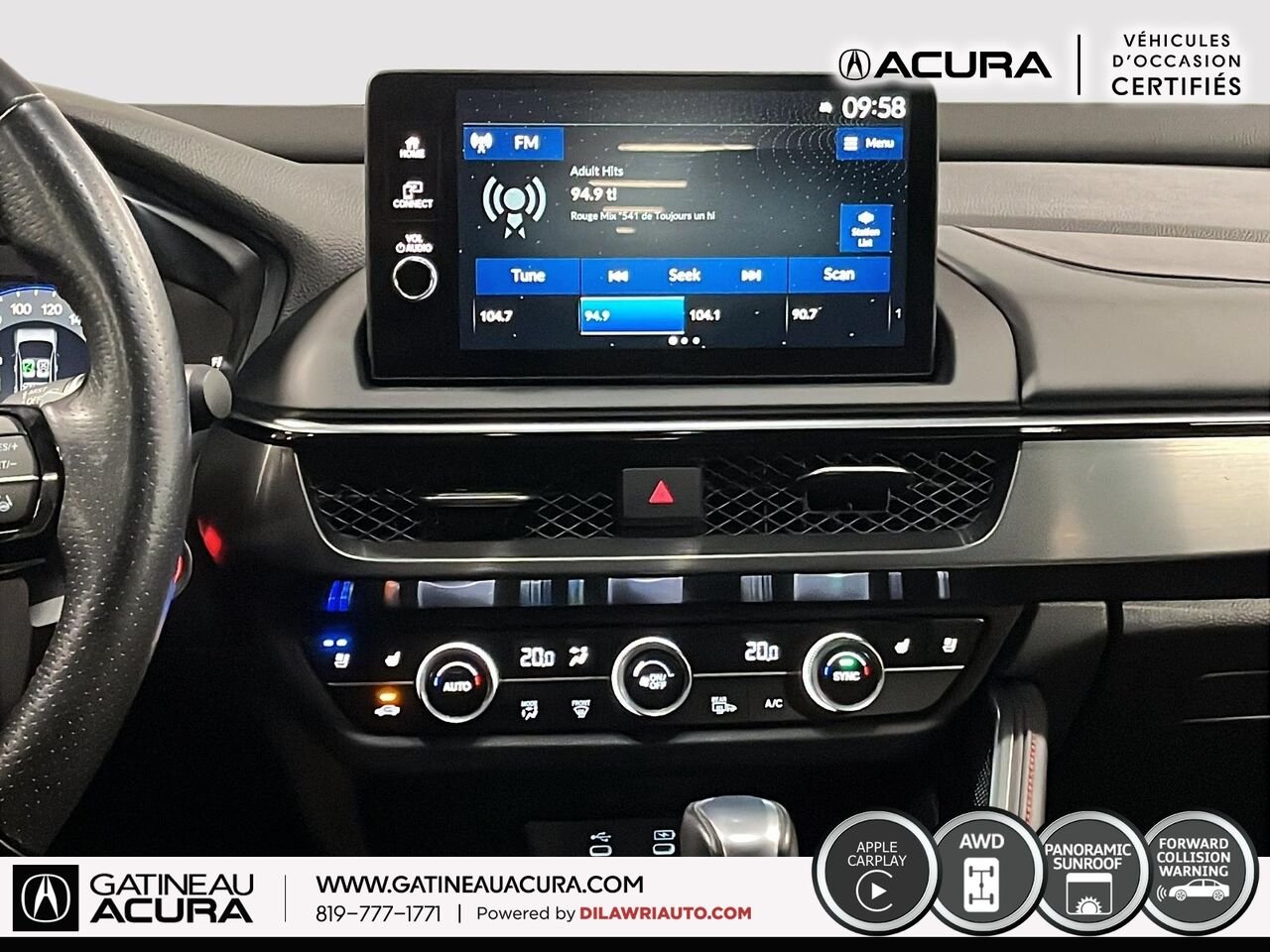 ACURA ADX A-Spec SH-AWD 2025 Gris Ottawa & Gatineau - photo #27