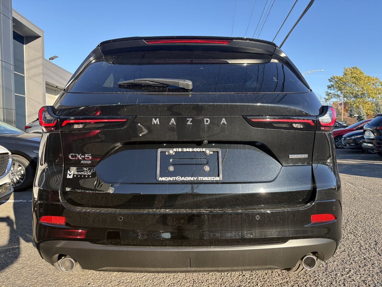 2026 MAZDA CX-5 GT TI Jet Black Mica Montmagny - photo #4