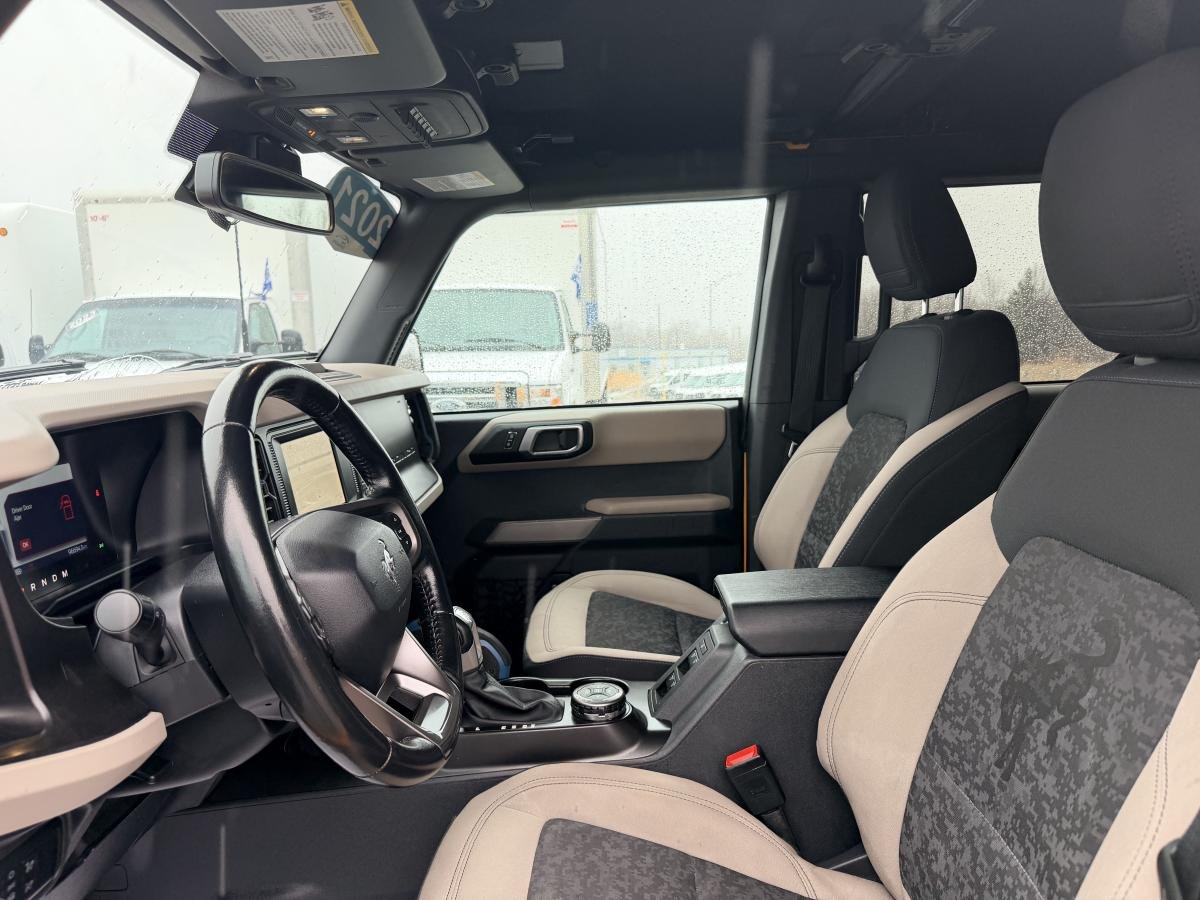2021 Ford Bronco Yellow  - photo #12