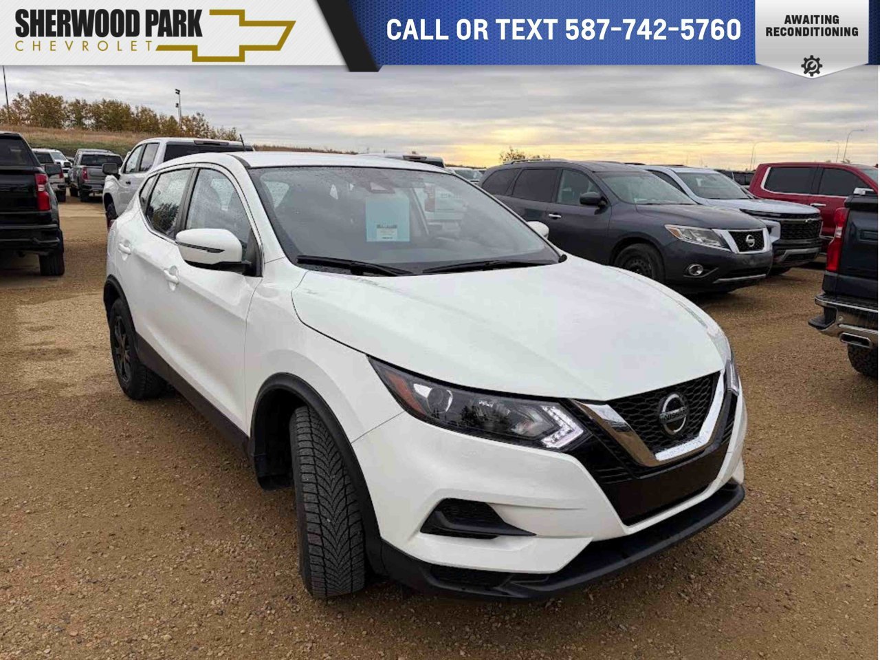 2021 Nissan Qashqai FWD S CVT White Sherwood Park - photo #0