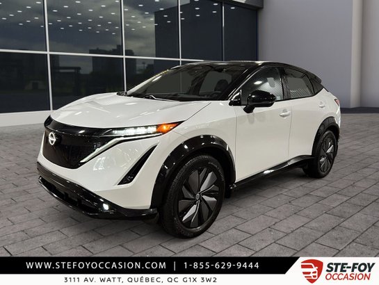 Nissan ARIYA EVOLVE e-4ORCE TRACTION INTEGRALE BATTERIE STANDARD 2024 Blanc