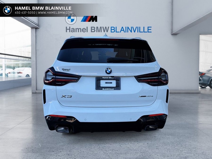 BMW X3 xDrive30e hybride rechargeable 2024 Blanc