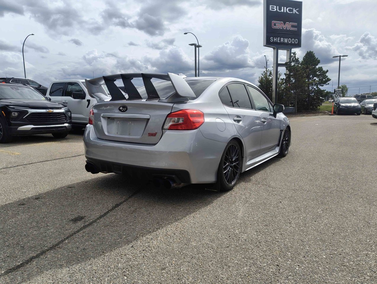 2015 Subaru WRX STI 4dr Sdn STI Man w/Sport Pkg Grey Sherwood Park - photo #5