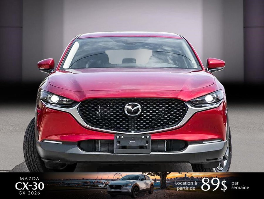 2026 Mazda CX-30 GX Soul Red Crystal Metallic