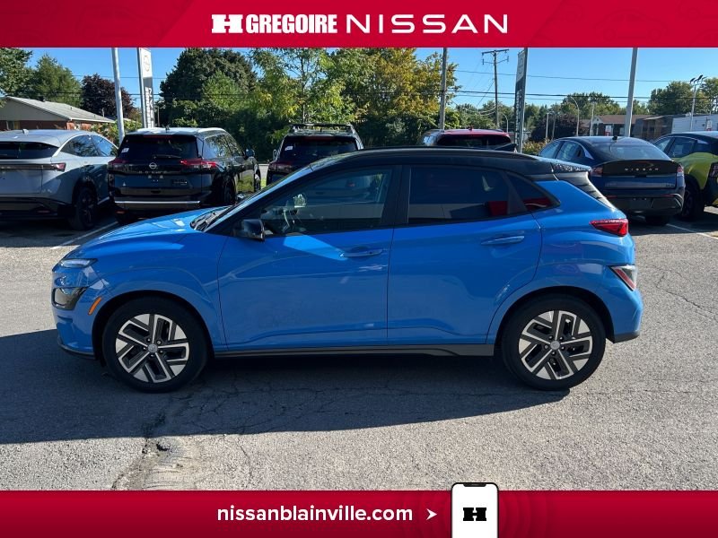 Hyundai Kona BA6389 | Preferred 100% électrique 415 km autonomie 2022 Bleu Laval - photo #10