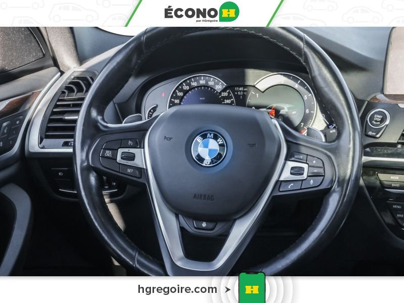 BMW X3 2018 Noir Blainville - photo #14