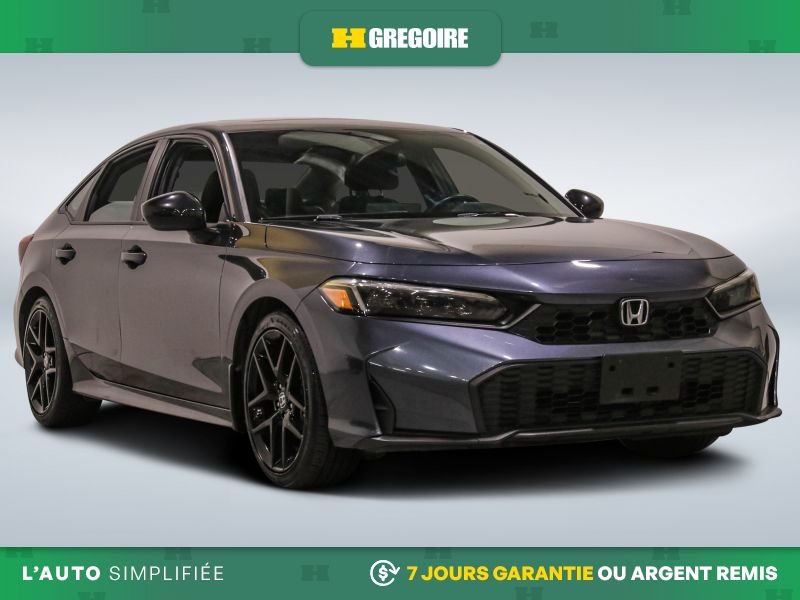 Honda Civic 730223 | Sport AUTO A/C TOIT GR ELECT MAGS CAM RECUL BLUETO 2025 Gris Laval - photo #0