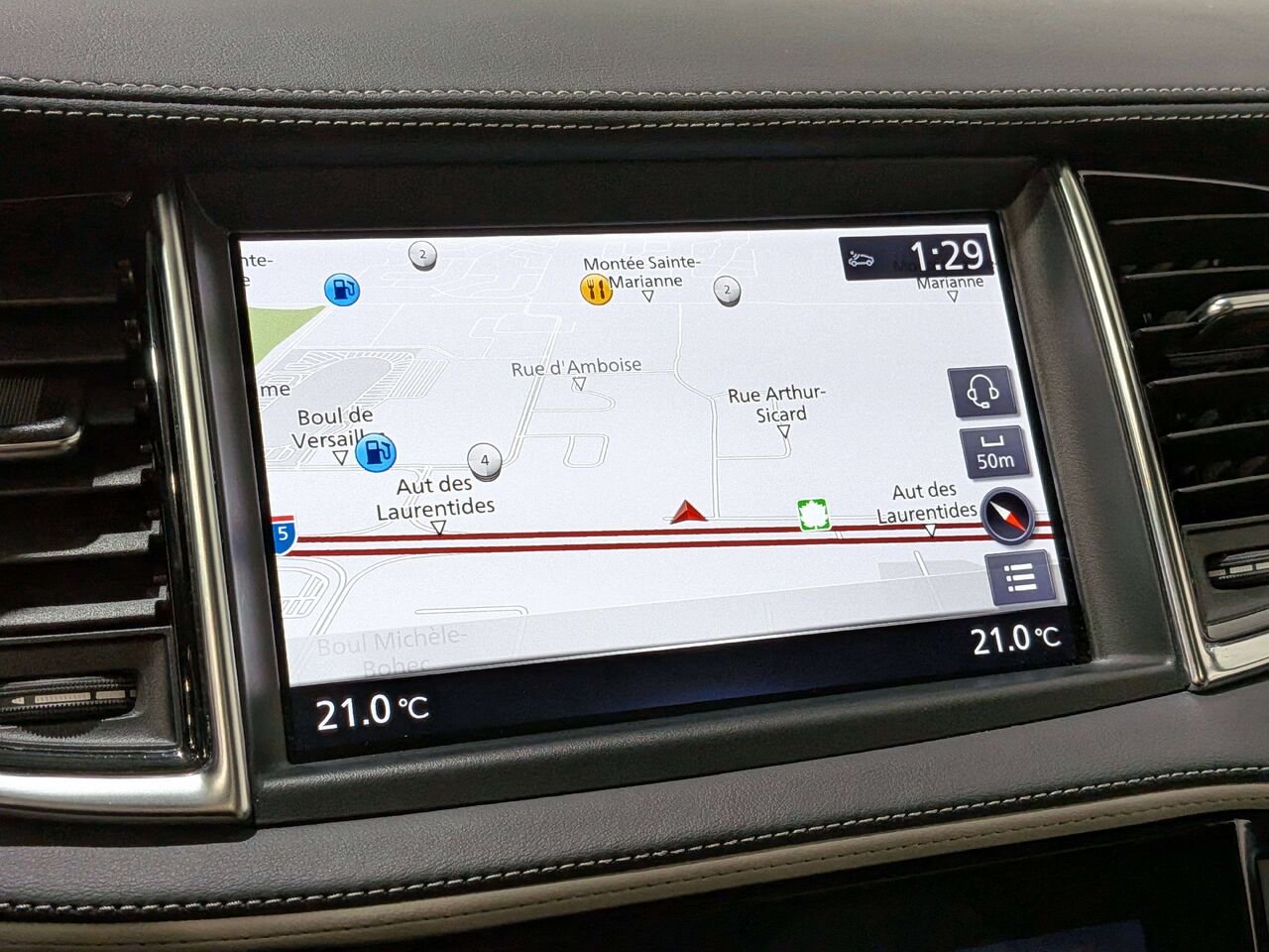 2022 INFINITI QX55 SENSORY AWD White Val-David - photo #23