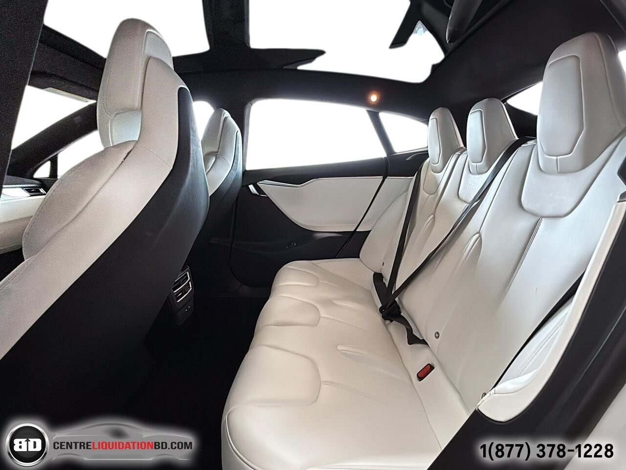 2017 Tesla Model S 75D DUAL MOTOR | BD0355 White Granby - photo #15