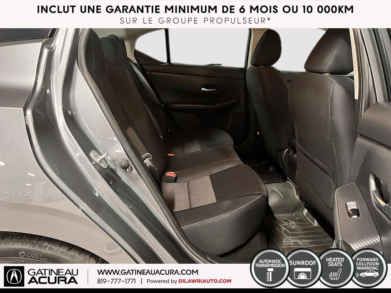 Nissan Sentra SV 2023 Gris Gatineau - photo #20