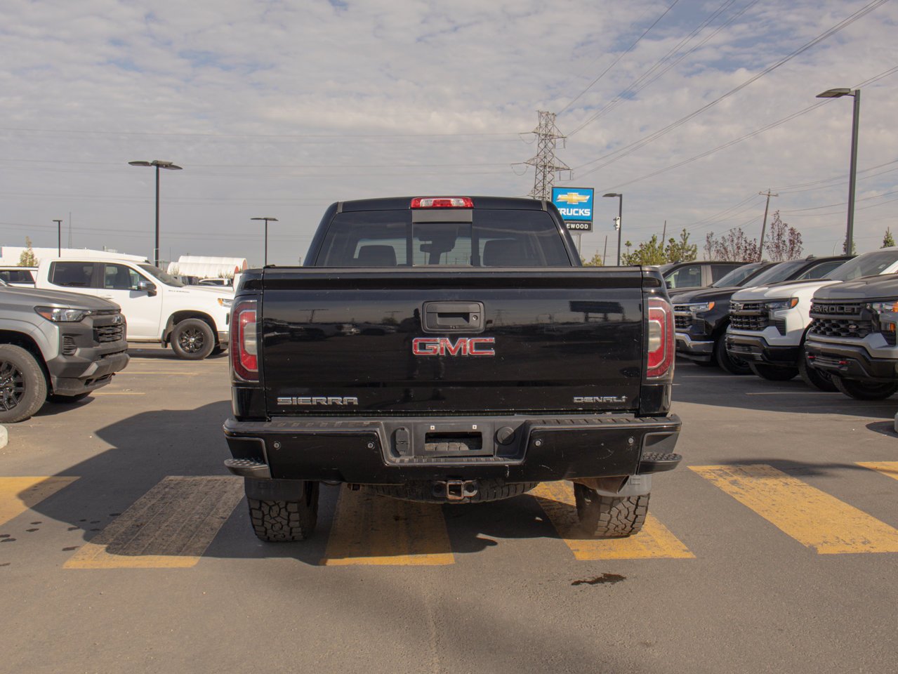 2018 GMC Sierra 1500 4WD Crew Cab 143.5 Denali Black Sherwood Park - photo #8