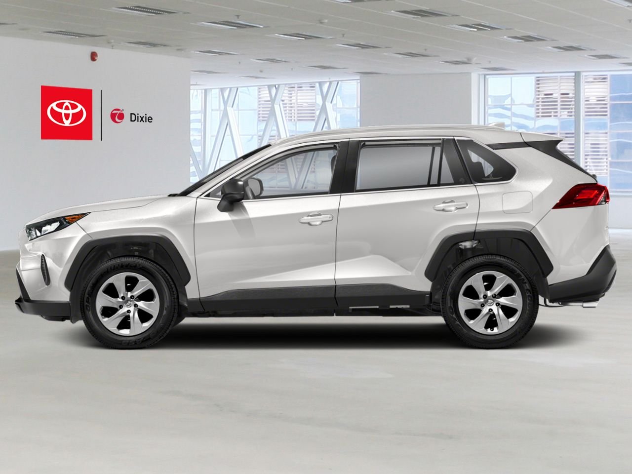 2022 Toyota RAV4 LE AWD / CLEAN CARFAX / HEATED SEATS / TOYOTA SAFETY SENSE / CARPLAY AND ANDROID AUTO White Mississauga - photo #2