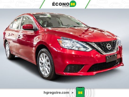 2018 Nissan Sentra SV AUTO TOIT GR ÉLEC A/C BLUETOOTH CAMÉRA MAGS Red