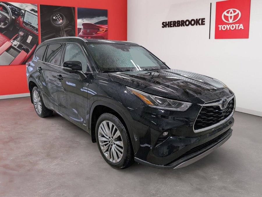 2025 Toyota Highlander Hybrid 2025 Midnight Black Metallic