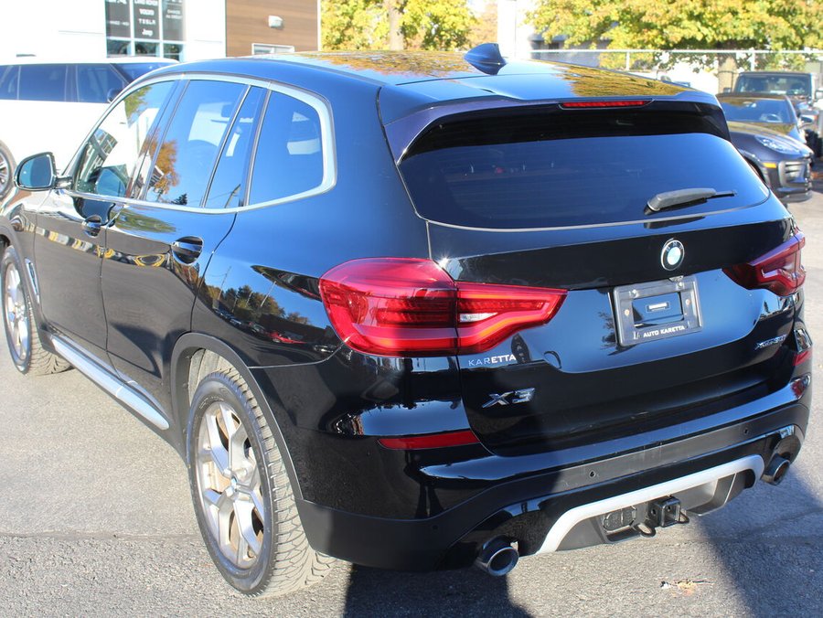 BMW X3 X3 30I XDrive navigation led pneus hiver neufs 19'' 2021 Noir