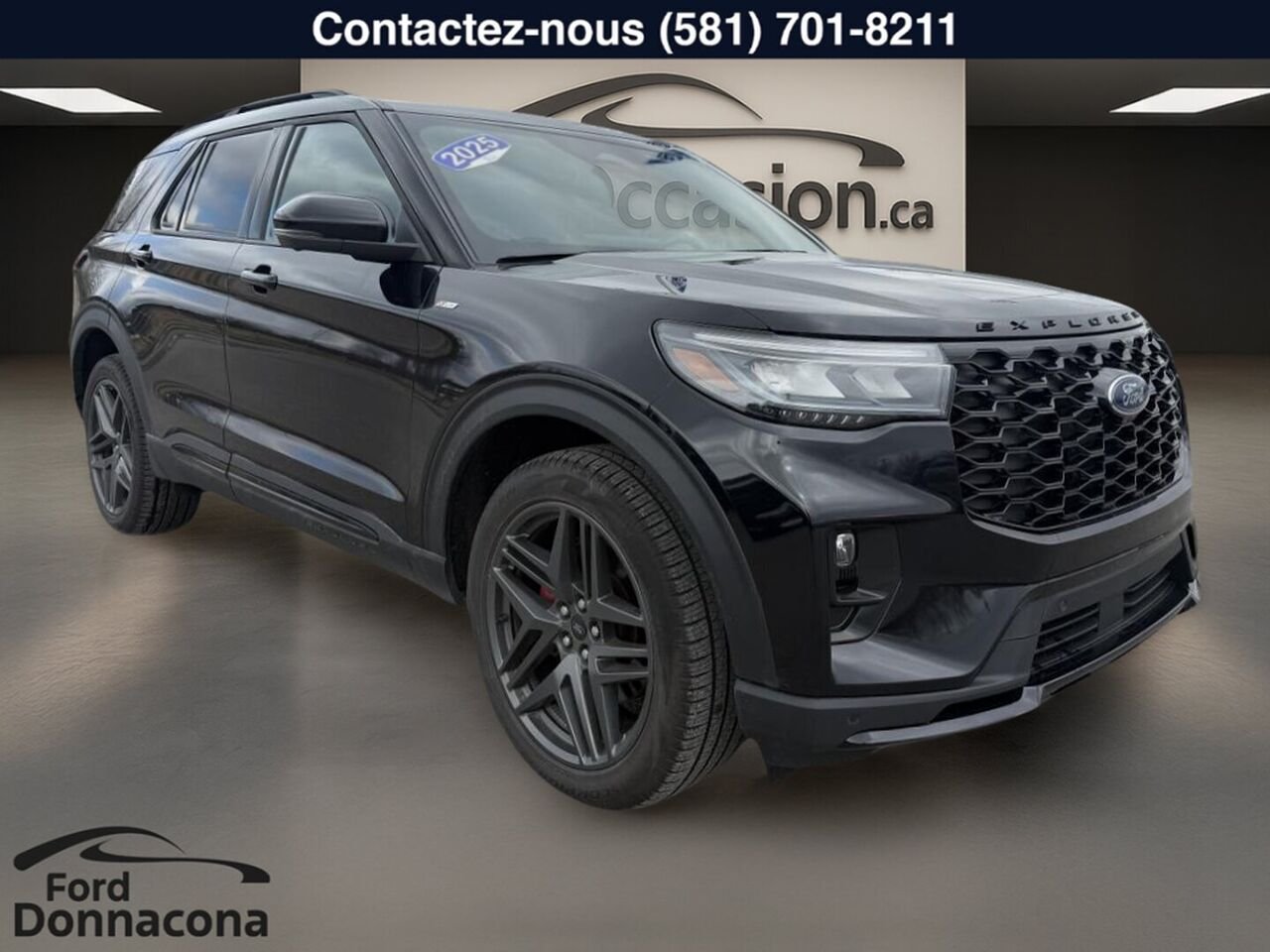2025 Ford Explorer Black  - photo #2