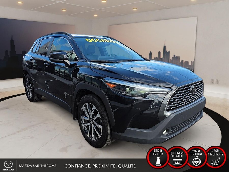 2023 Toyota Corolla Cross XLE | TOIT OUVRANT | AWD Black