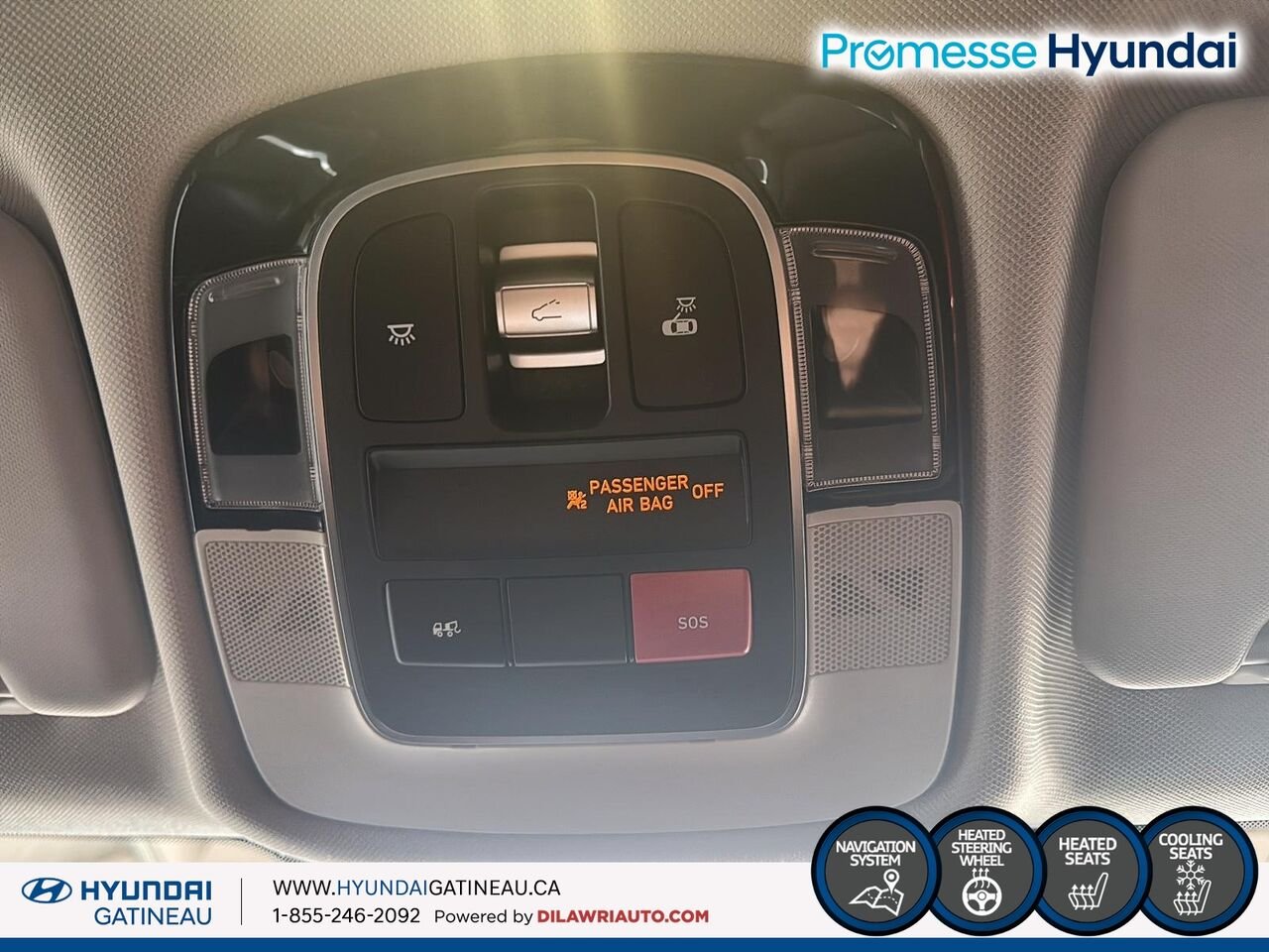 Hyundai Tucson hybride Ultimate TI*** cuir , toit ouvrant , navigation et plus *** 2022 Gris Ottawa & Gatineau - photo #19