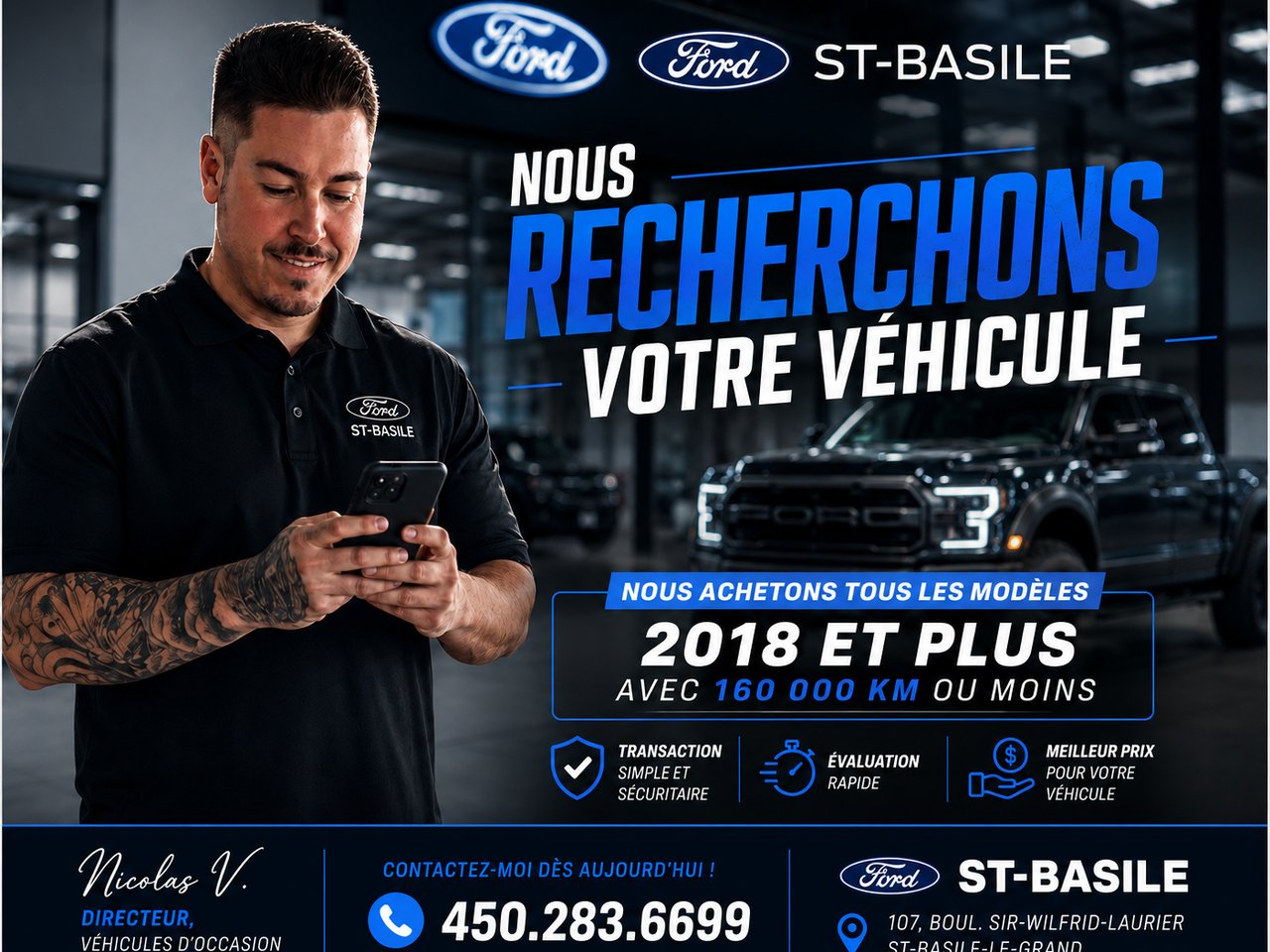 Ford Escape 2017 Gris Saint-Basile-le-Grand - photo #4