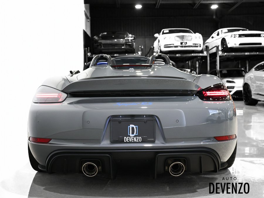 Porsche 718 Spyder RS Weissach Roadster ONE OF ONE! 2025 Gris