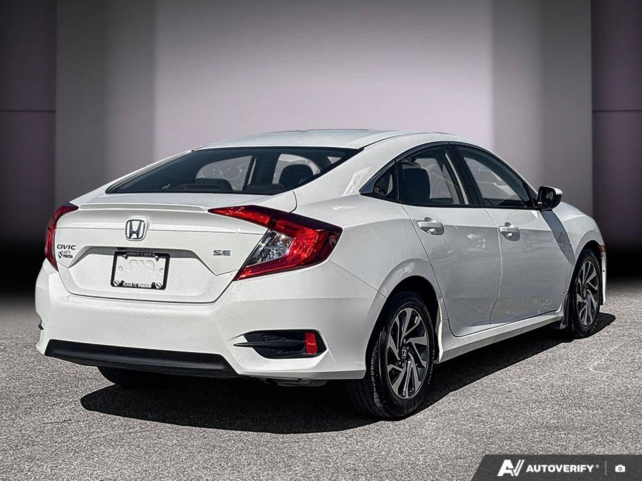 2018 Honda Civic Sedan 2HGFC2F62JH031225 White Mirabel - photo #4