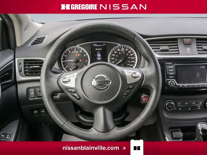 Nissan Sentra BR5472 | SV AUTO A/C GR ELECTRIQUE CAM RECUL BANC CHAUFFANT 2017 Blanc Laval - photo #15