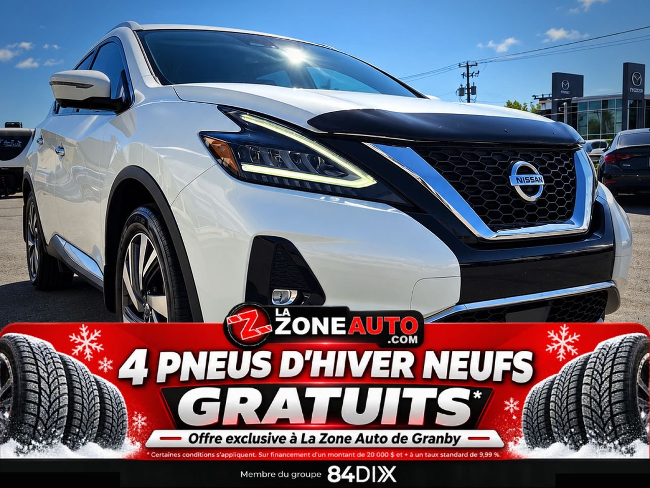 2020 Nissan Murano White Granby - photo #8