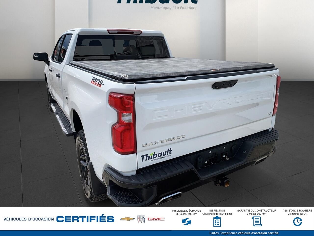 CHEVROLET SILVERADO LT Trail Boss cabine multiplace 4RM 157 po 2024 Blanc Montmagny - photo #5
