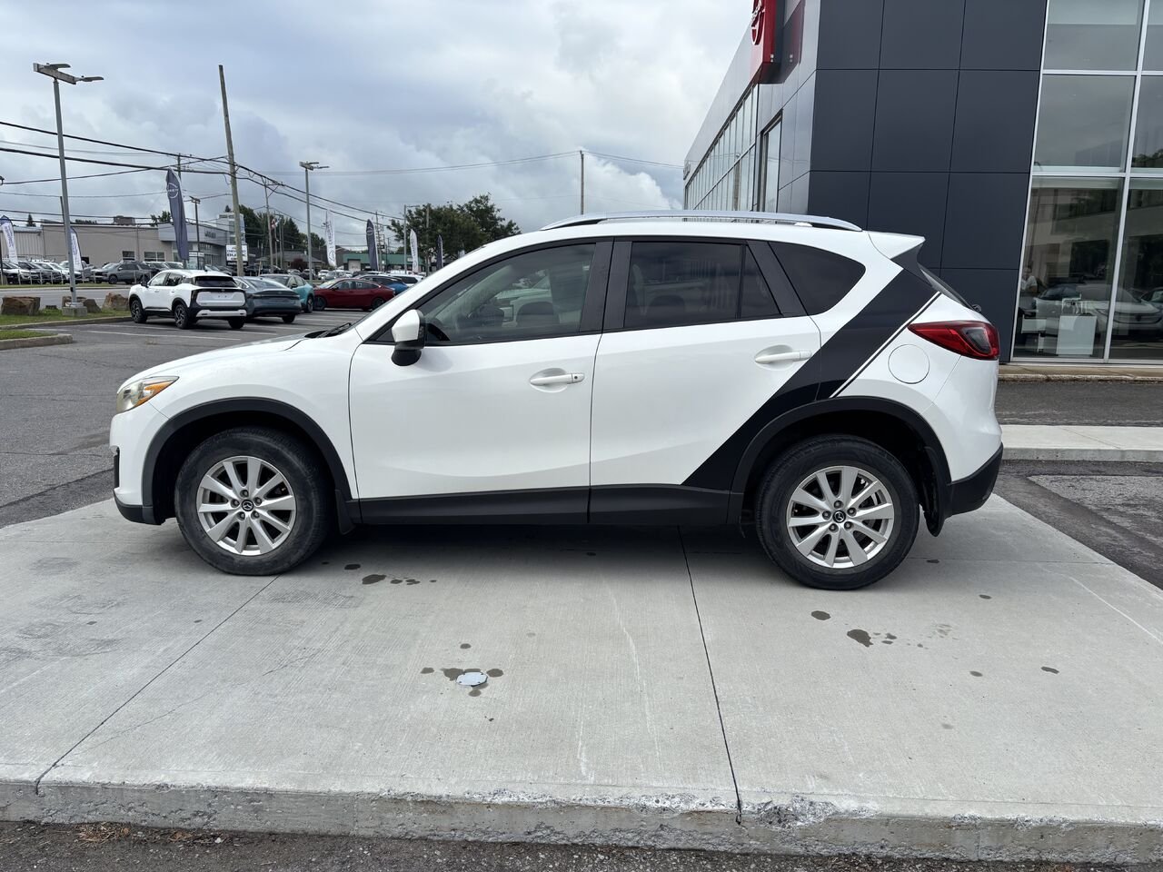 Mazda CX-5 GX AWD 2013 Blanc Châteauguay - photo #2