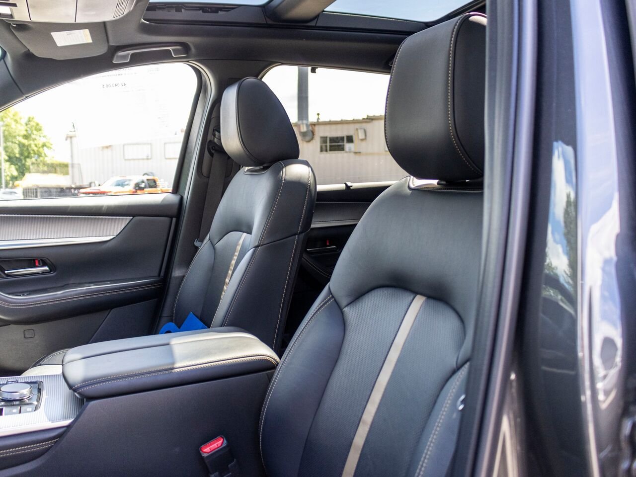 Mazda CX-90 hybride rechargeable GT TI 2024 Gris Châteauguay - photo #27