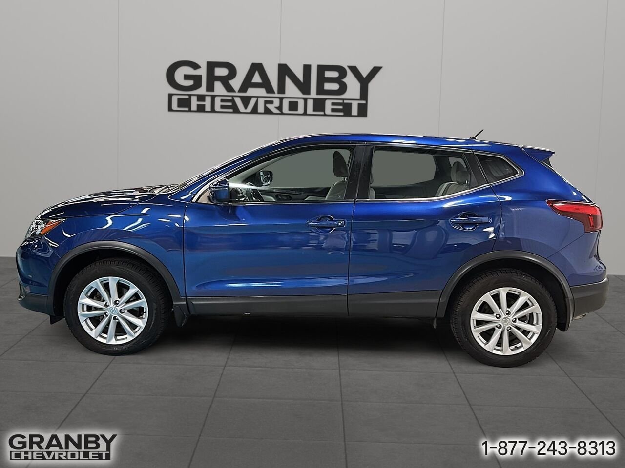 Nissan Qashqai S TA BM | 27-0058A 2018 Bleu Granby - photo #7