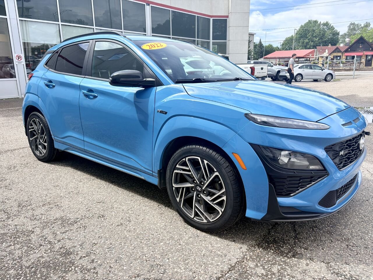2022 HYUNDAI KONA Blue Mont-Laurier - photo #2