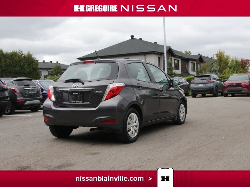 2014 Toyota Yaris Grey Saint-Eustache - photo #8