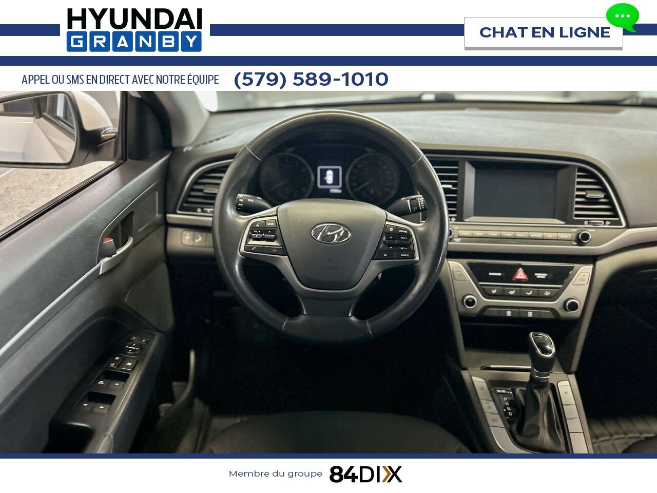 Hyundai Elantra 2018 Blanc Granby - photo #13