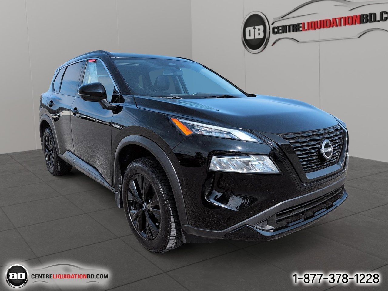 Nissan Rogue SV Édition de minuit TI | A8711 2023 Noir Granby - photo #2