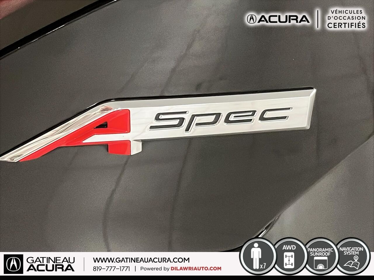 Acura MDX A-Spec SH-AWD 2022 Noir Gatineau - photo #17