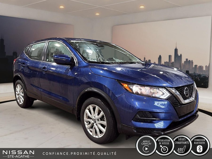 Nissan Qashqai S TI | JAMAIS ACCIDENTÉ | SIÈGES CHAUFFANTS | ANGLES MORTS | CAMÉRA DE RECUL 2023 Bleu