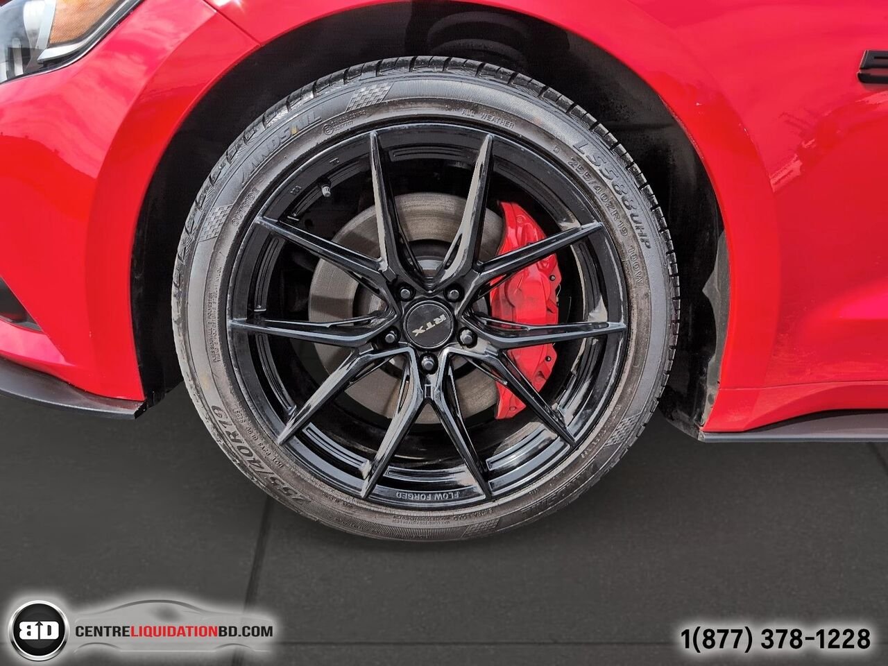 2017 Ford Mustang GT PREMIUM | BD0185 Red Granby - photo #11