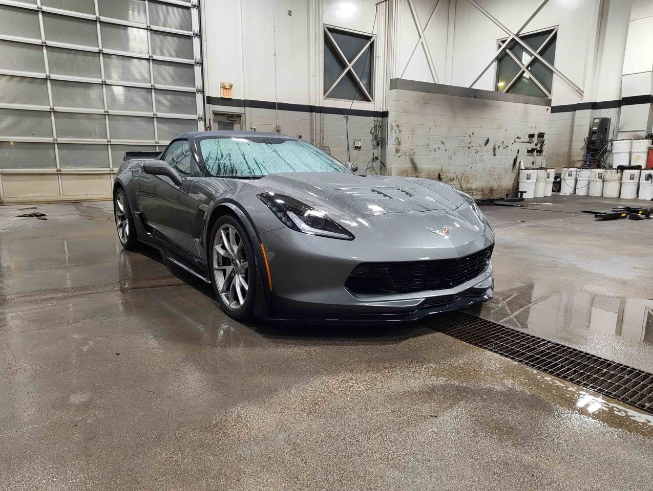 2016 Chevrolet Corvette 2dr Z06 Conv w/3LZ Shark Gray Metallic Sherwood Park - photo #2