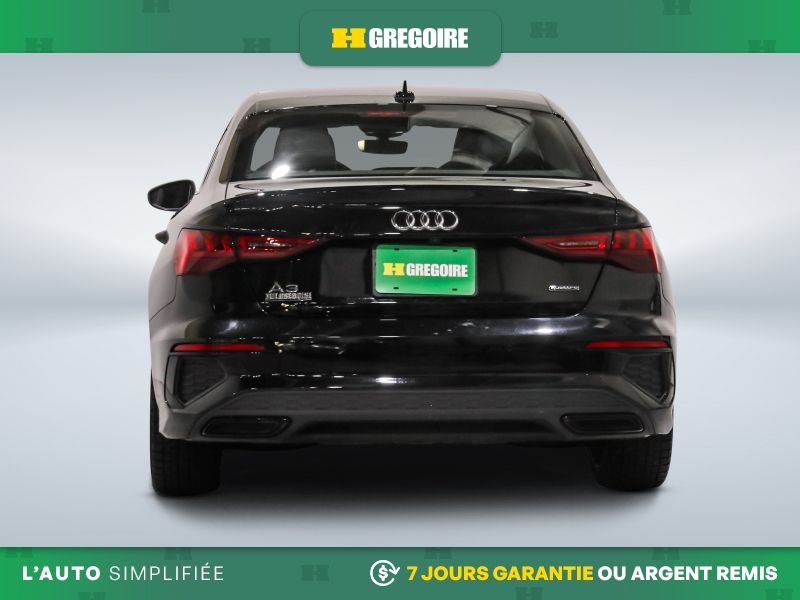 2023 Audi A3 Black Saint-Léonard - photo #7