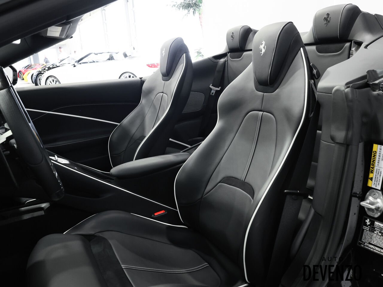 2025 Ferrari Roma Black Saint-Eustache - photo #13
