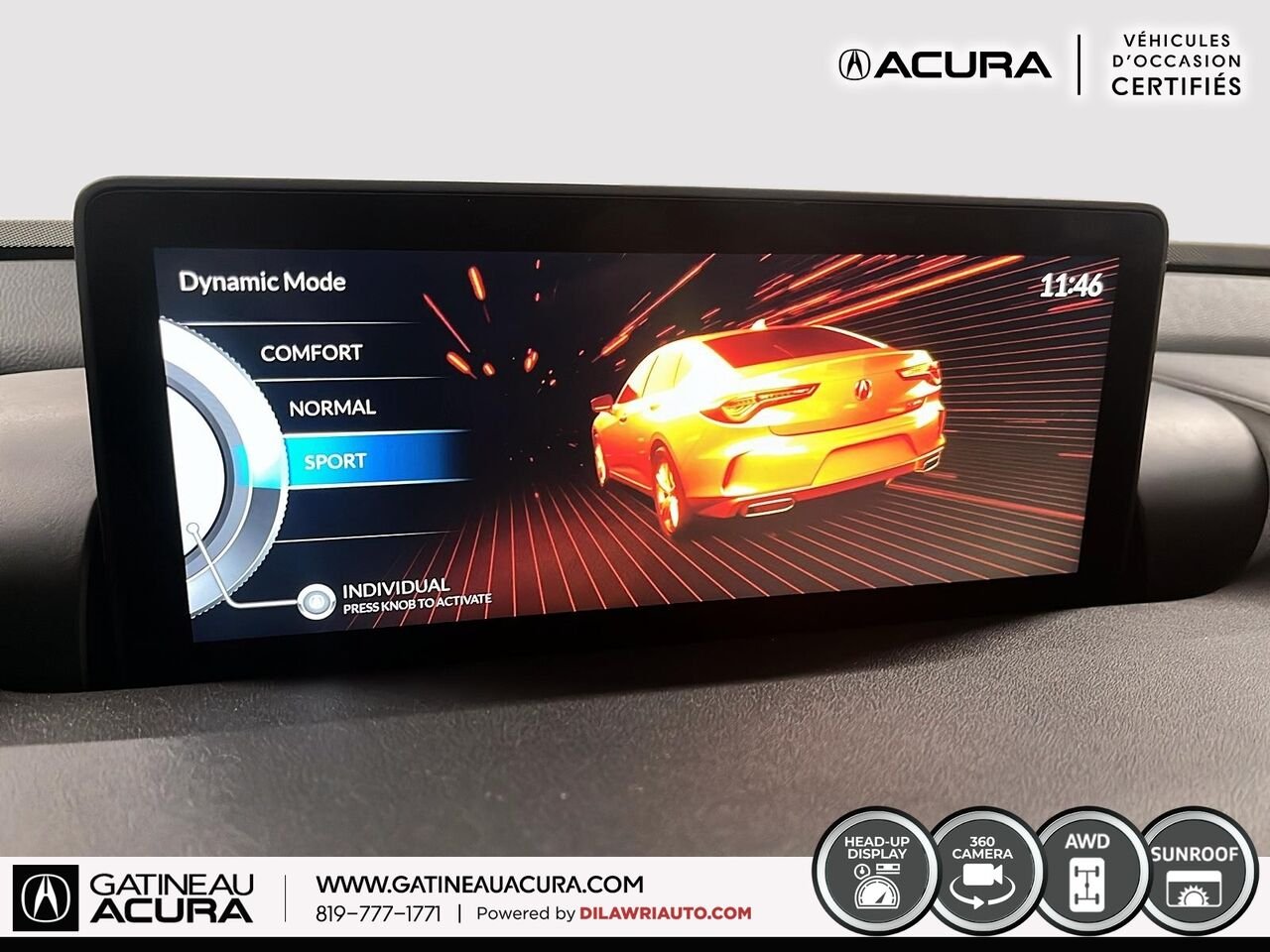 2021 Acura TLX Platinum Élite berline SH-AWD White Gatineau - photo #7