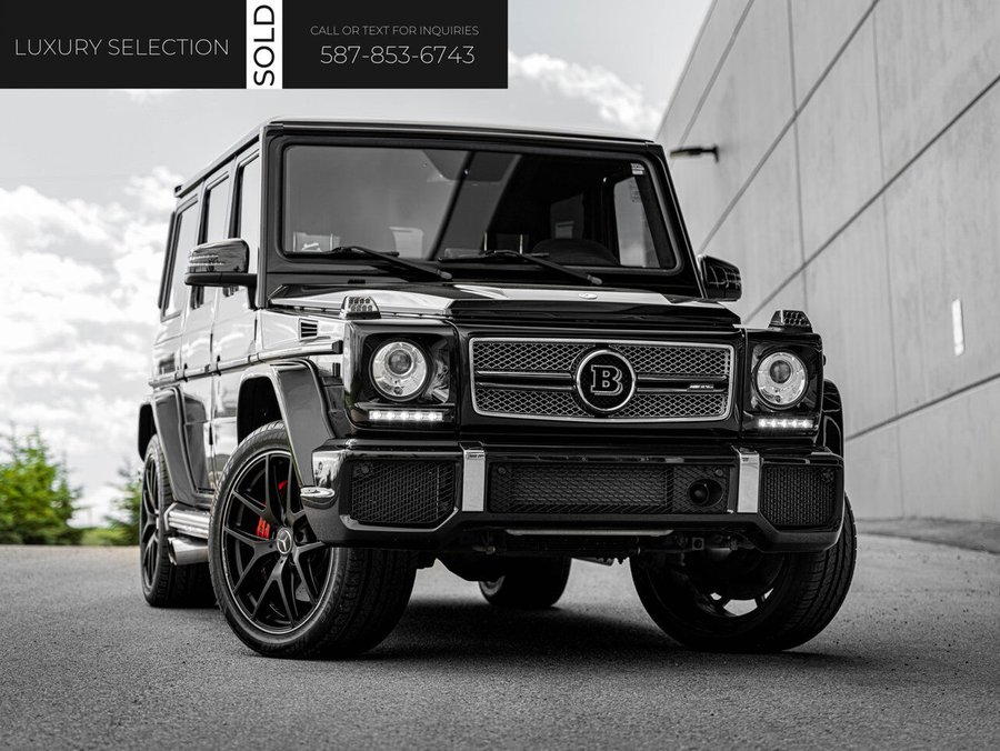 2016 Mercedes-Benz G-Class 2016 Black