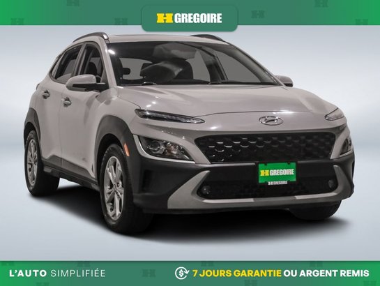 2022 Hyundai Kona Preferred AWD AUTO A/C CUIR TOIT MAGS CAM RECUL BL Grey