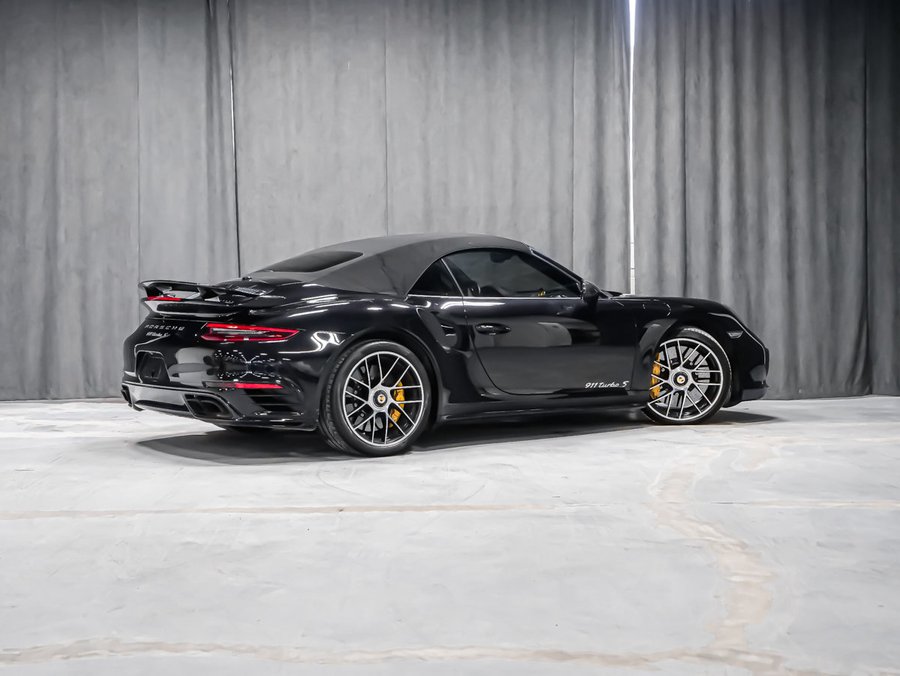2017 Porsche 911 TURBO S Black
