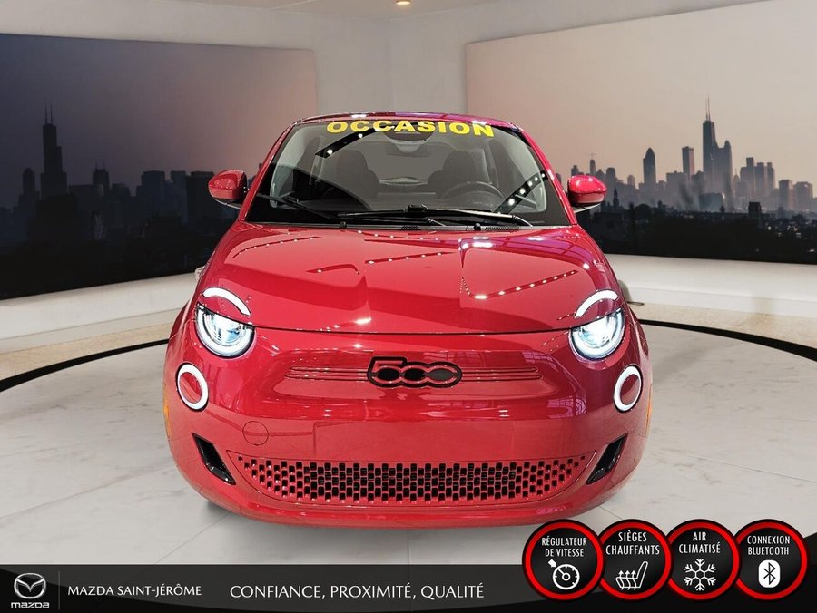 FIAT 500e Édition (RED) | 100 % ÉLECTRIQUE | JAMAIS ACCIDENTÉ 2024 Rouge