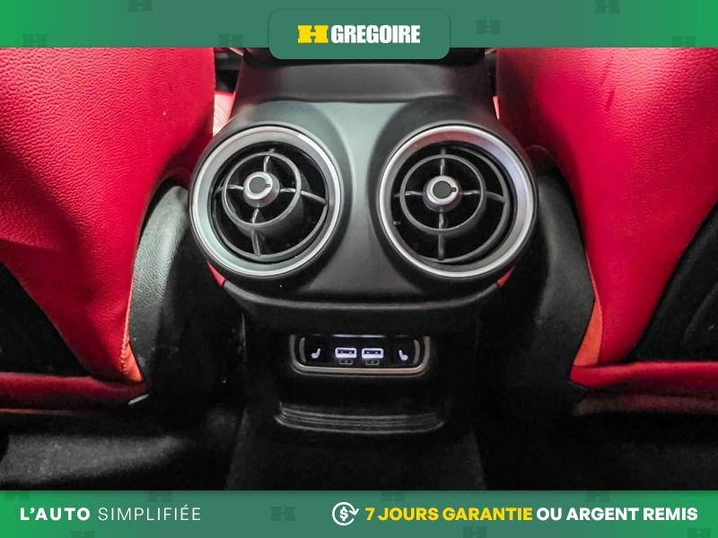 Alfa Romeo Stelvio 823103 | Ti Sport AWD AUTO A/C MAGS CUIR TOIT NAV CAM RECUL 2021 Argent Laval - photo #29