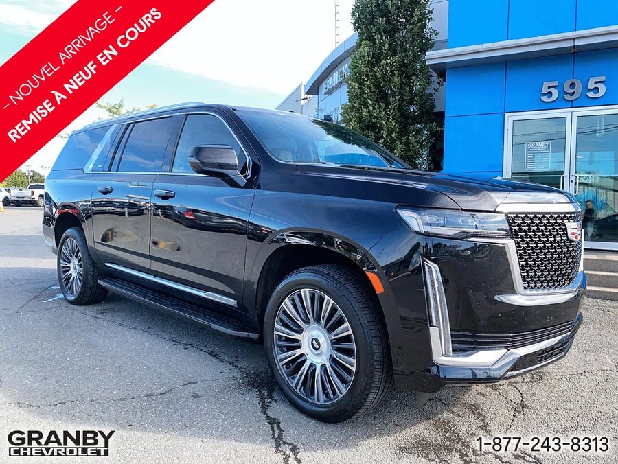 2023 Cadillac Escalade ESV Luxe 4 portes 4RM Black