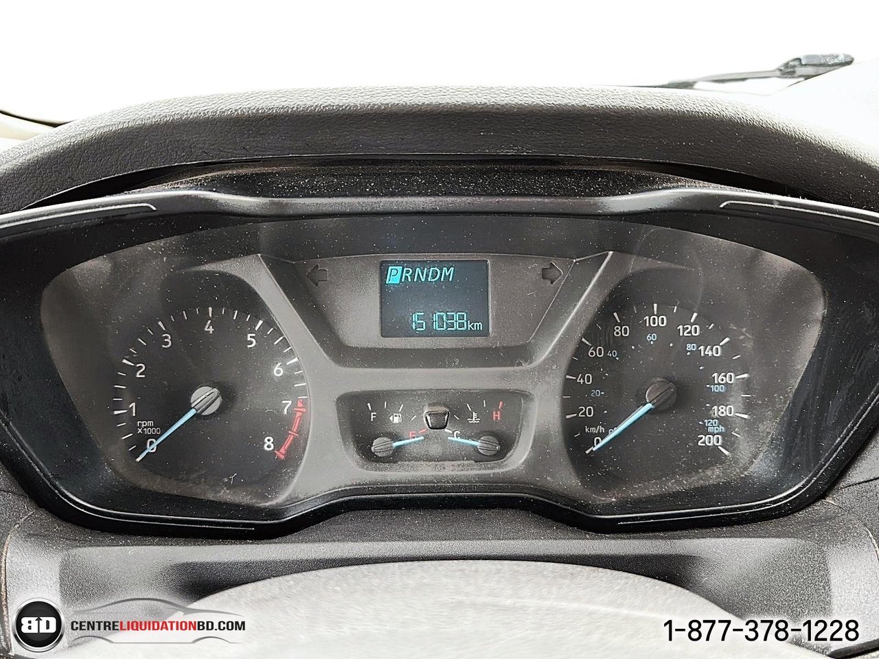 2018 Ford TRANSIT CUTAWAY BOITE 14 PIEDS | A8010 White Granby - photo #12