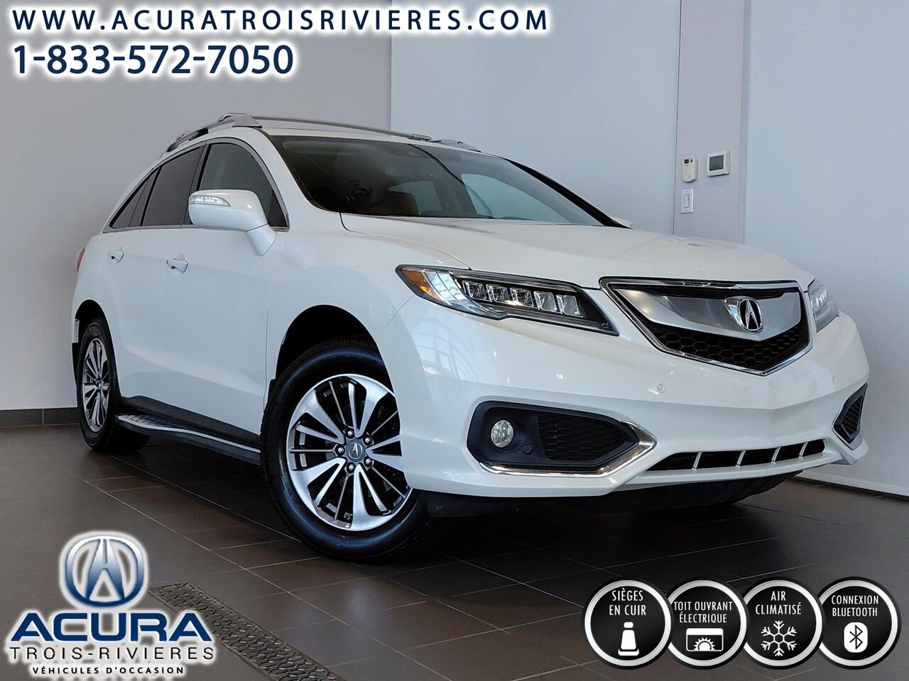 2017 Acura RDX ELITE White Trois-Rivières - photo #0